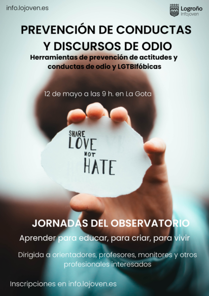 Prevención de conductas y discursos de odio - 12 de mayo